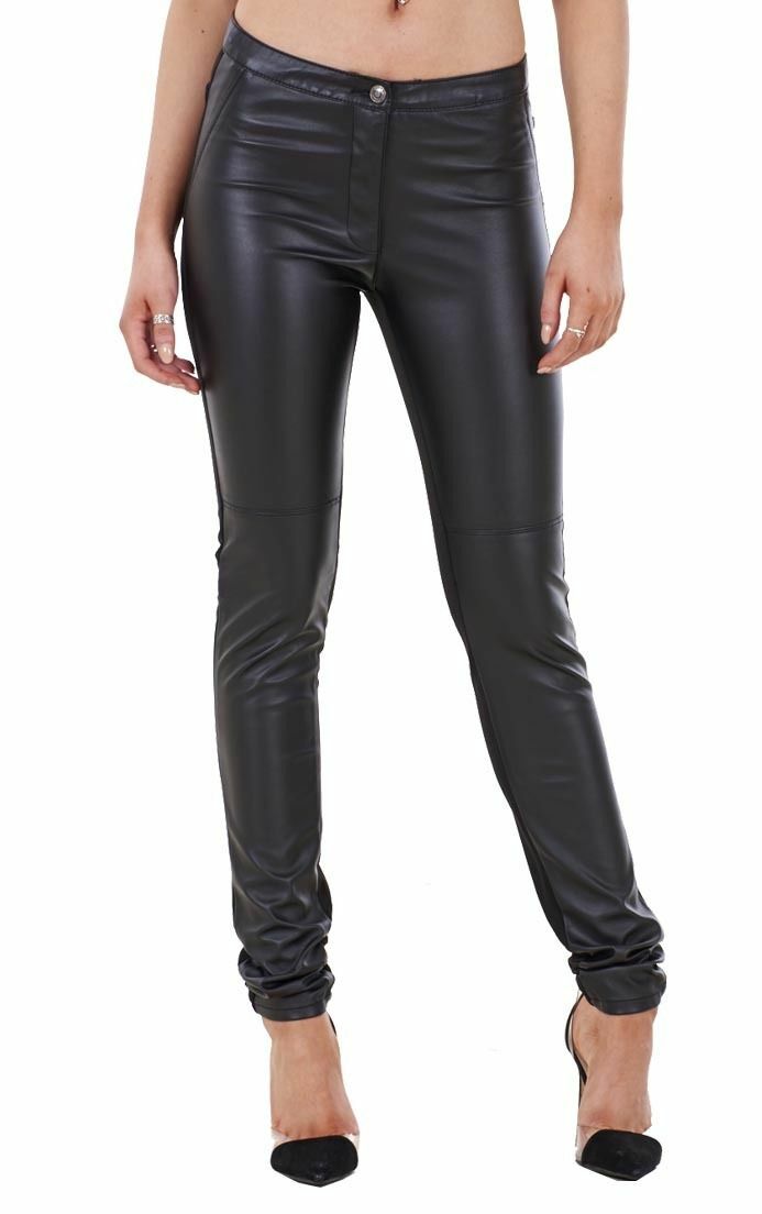 pu jeggings